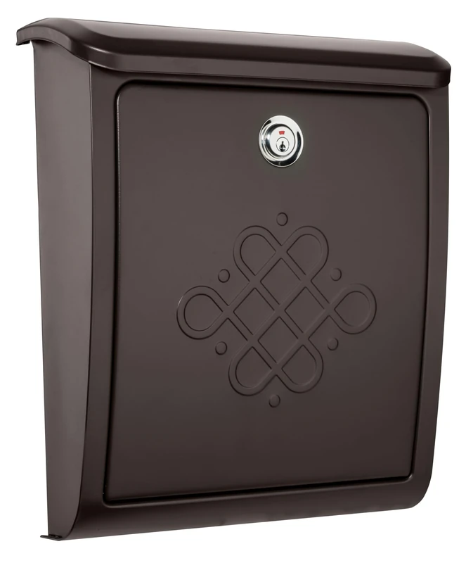 ARCHITECTURAL MAILBOXES 2697RZ-10 Bordeaux Wall Mount, Rubbed Bronze, M