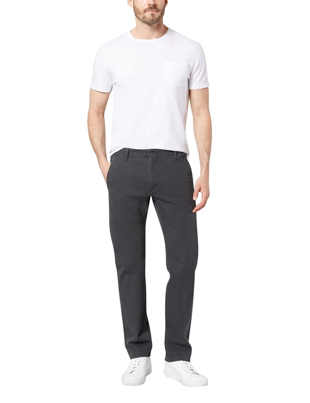 Dockers Men's Smart 360 Flex Alpha Slim Pants, Grey (Steelhead 0005), 31W / 32L