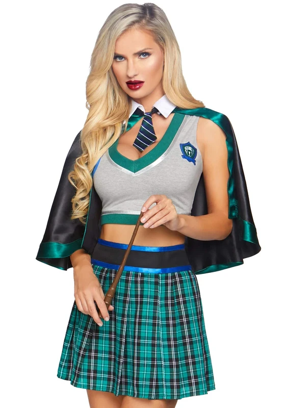 Leg Avenue 86761X - Spellbinding School Girl, 3X-4X (Multicolor) - Image 1
