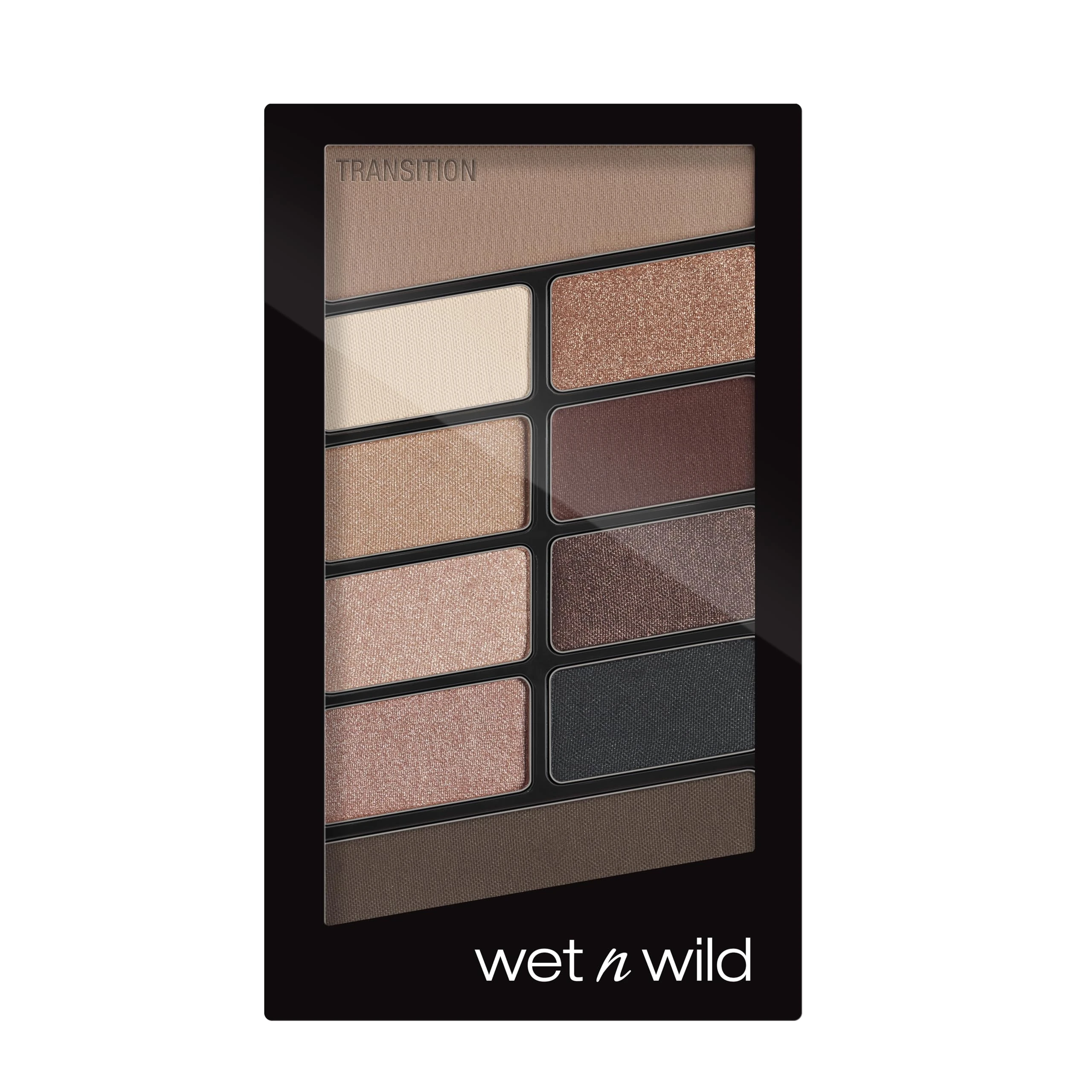 Wet n Wild, Color Icon 10 Pan Palette, Eyeshadow Palette with 10 Bright and Matte Eyeshadow Colors for the Day and Night, Long-lasting and Easy-to-blend Formula, Nude Awakening