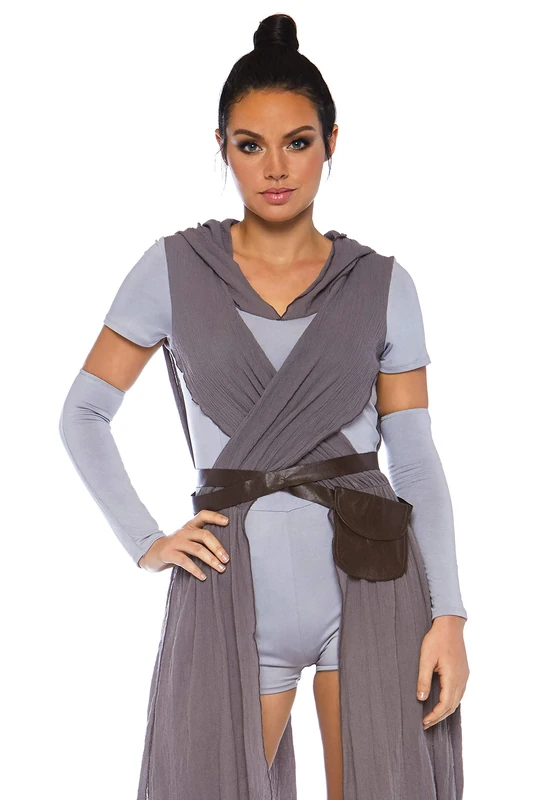 Leg Avenue 86728 - Galaxy Rebel, S/M (Grey)