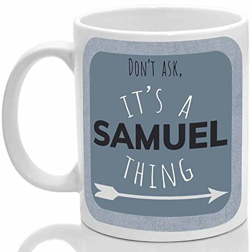 Samuel's Mug, It's a Samuel Thing, (Blue)
