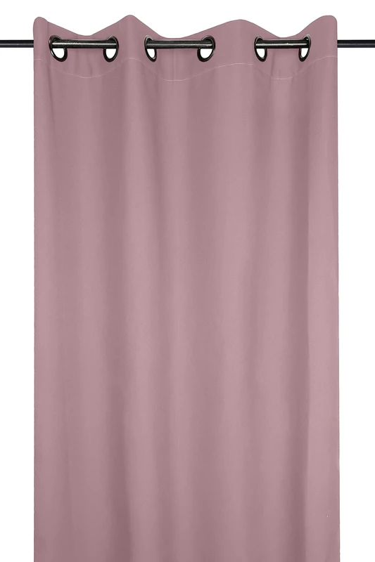 LOVELY CASA Nelson Curtain 135 x 240 cm, Polyester, Powder