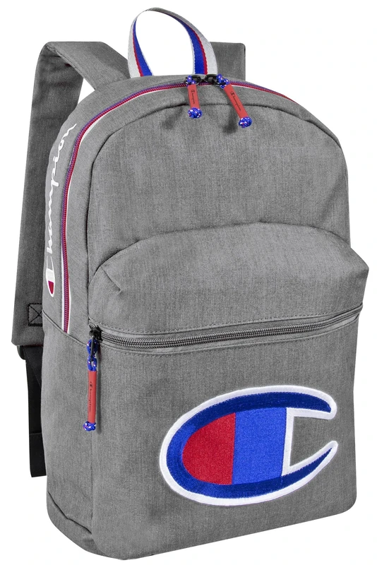 Champion Unisex's Supercize Backpack, Grey, One Size