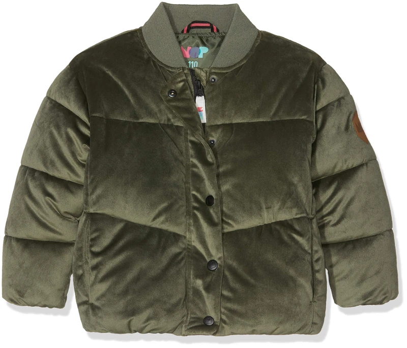 NOP Girls' G Jacket Venus, Green (Dark Olive C195), 12 Years