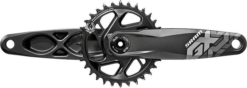 Sram GX Eagle FAT5 DM, CNC Dub Inner Bearing 00.6118.530.010 Crank – Black, 170 mm 32T