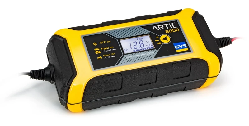 GYS GYSCharger Battery Charger for Vehicles with 12 V Batteries Artic 8000