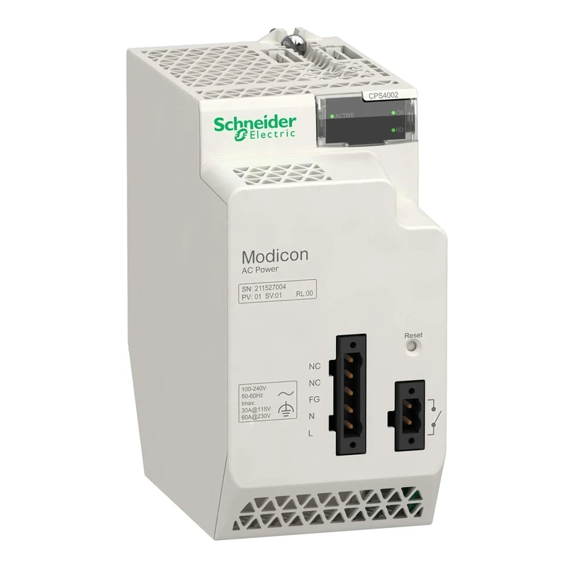 Schneider BMXCPS4002H X80 Redundant Power Supply 100.240vac CC