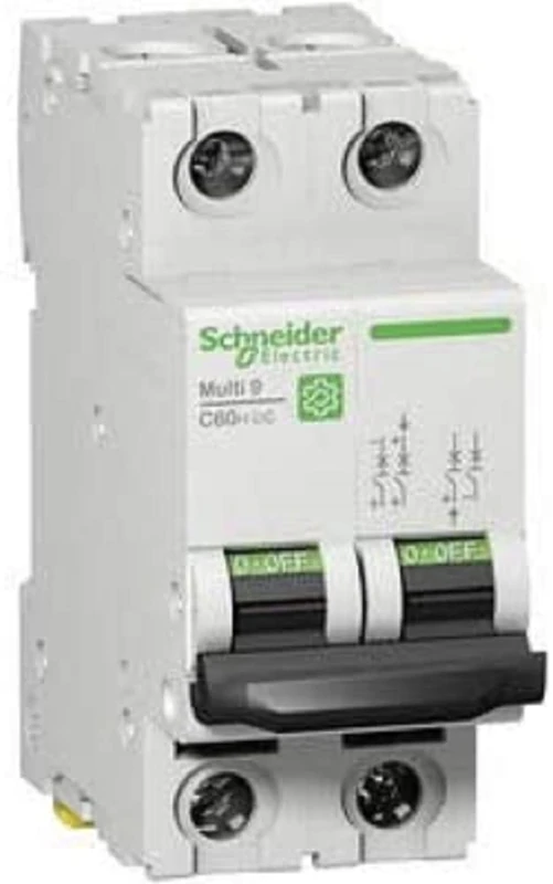 Schneider M9U31220 Multi 9 °C60H OEM LS Switch DC 2 Pin 20 a/Char. 500 V DC UL1077