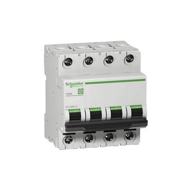 Schneider M9 °F10450 Multi 9 OEM LS Circuit Breaker C60 N 4 Pin 50 A B Char. 10KA IEC60947 -2