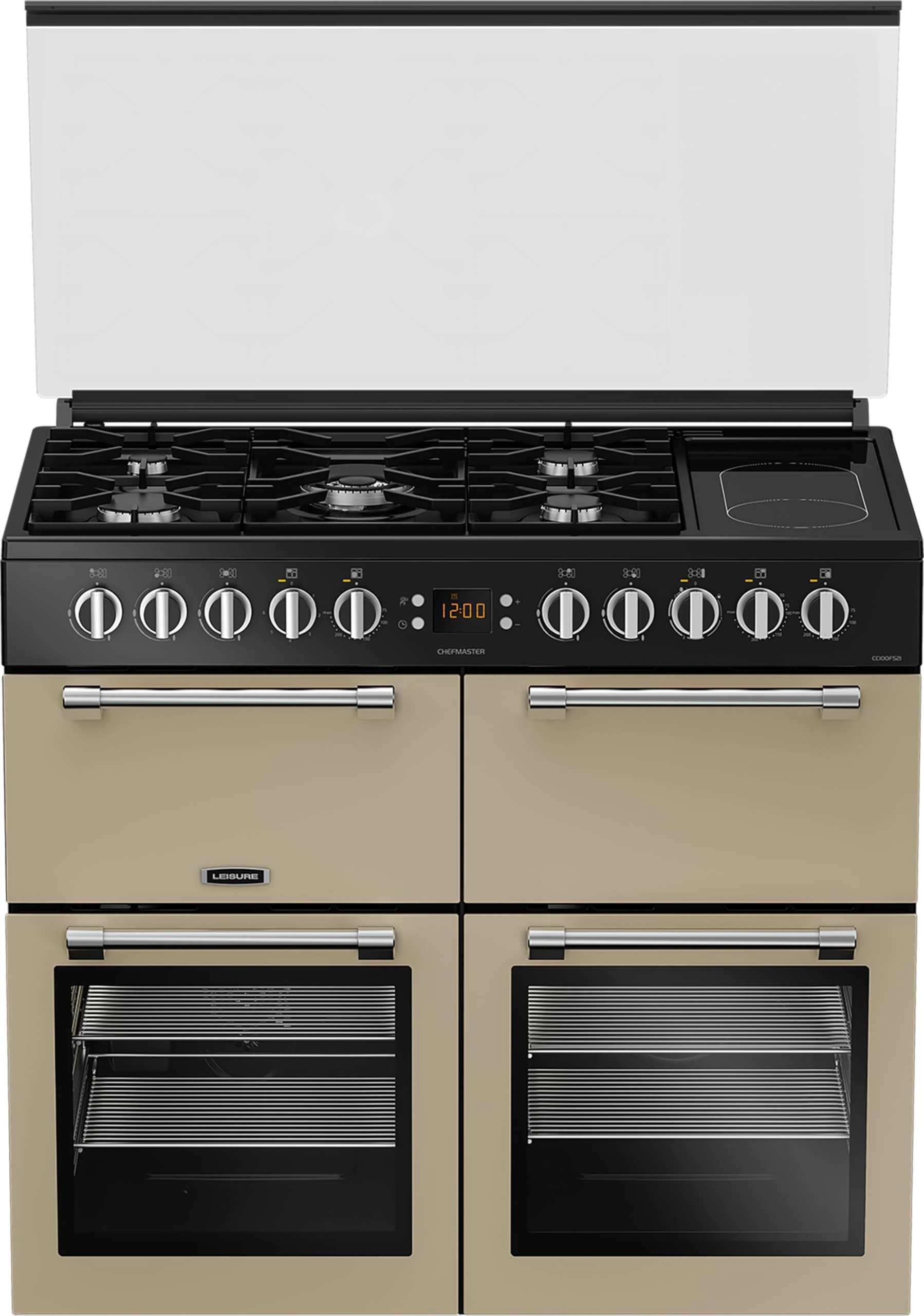 Leisure Chefmaster 100cm Dual Fuel Range Cooker - Cream - A/A/A Rated