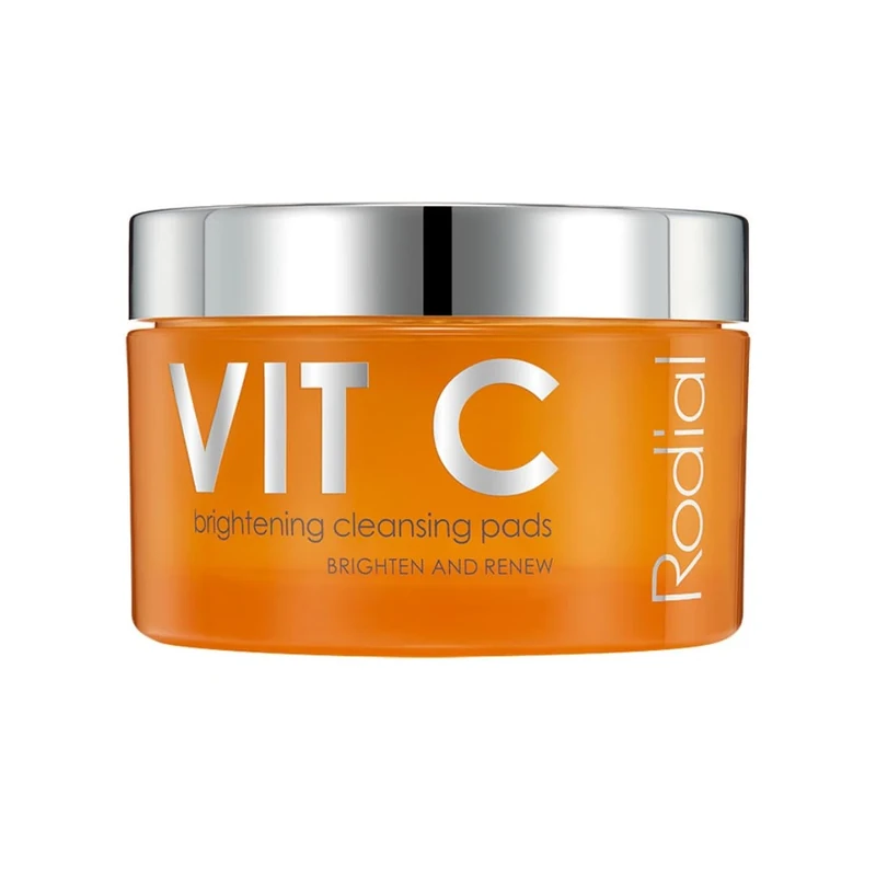 Rodial Vit C Brightening Pads 50 Count - Exfoliating Face Pads with Vitamin C for Radiant, Glowing & Refined Skin Texture