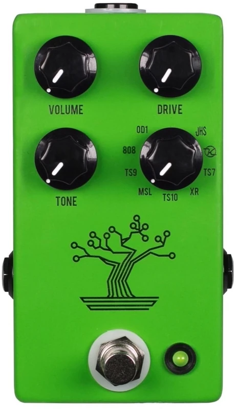 JHS Pedals Bonsai 9-Way Screamer Overdrive Guitar Effects Pedal, Green