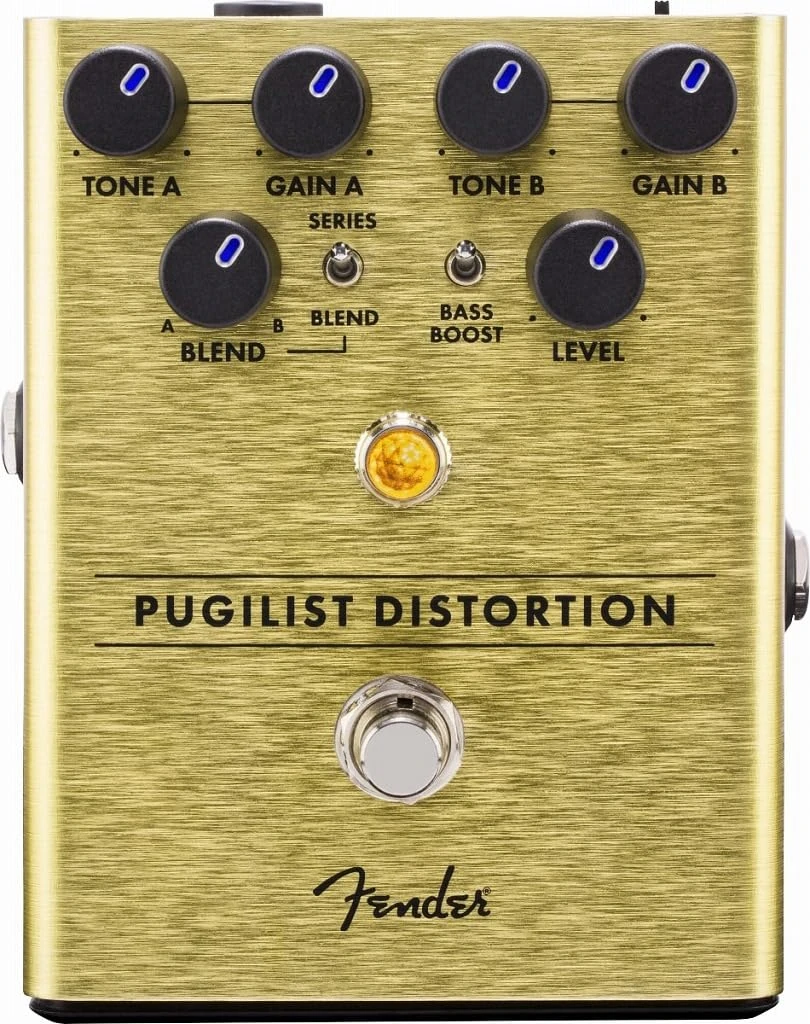 Fender Pugilist Distortion Guitar Effects Pedal