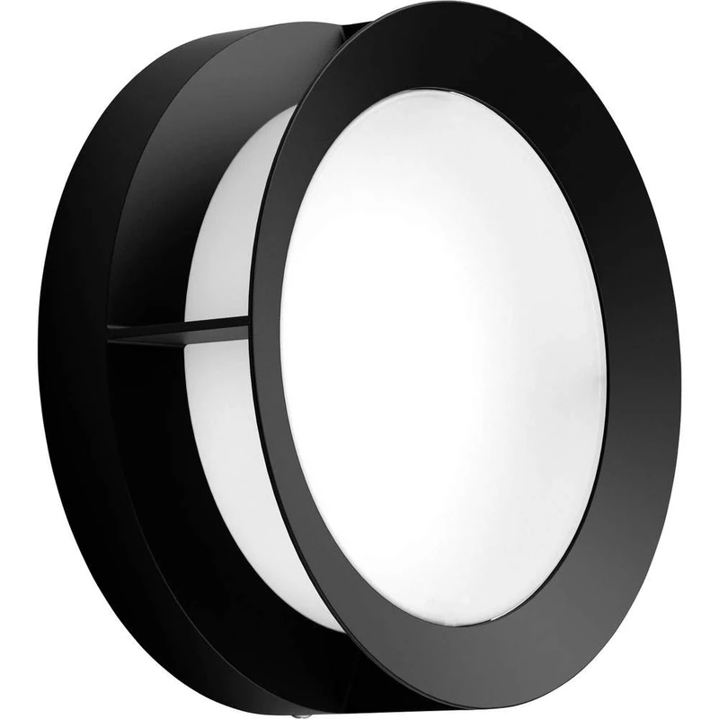 Philips myGarden Actea LED Wall Light, Black