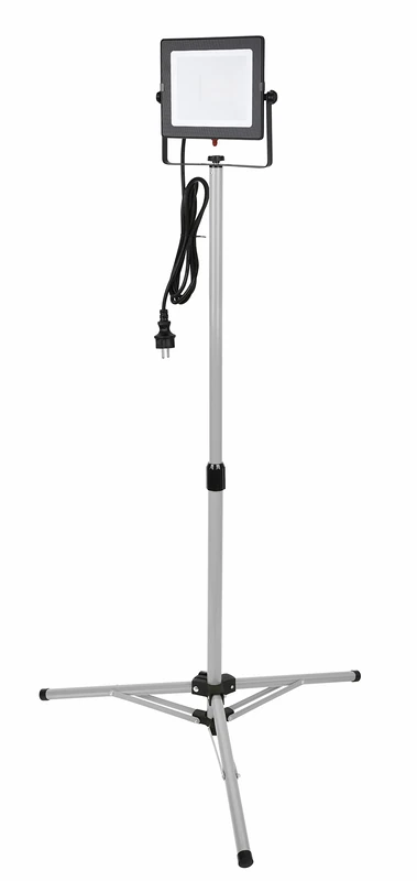 Electraline LED Spotlight on Tripod, Grey, 63440 50W
