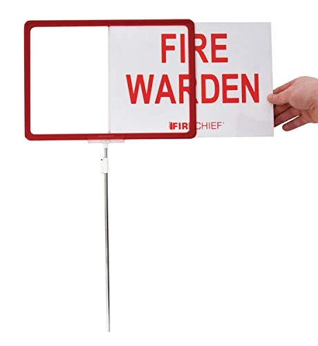Firechief Tfw1 Fire Warden Telescopic Sign