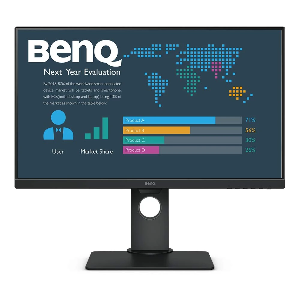 BenQ BL2780T 27 Inch 1920 x 1080 IPS LED Multimedia Monitor, Brightness Intelligence Sensor, Black