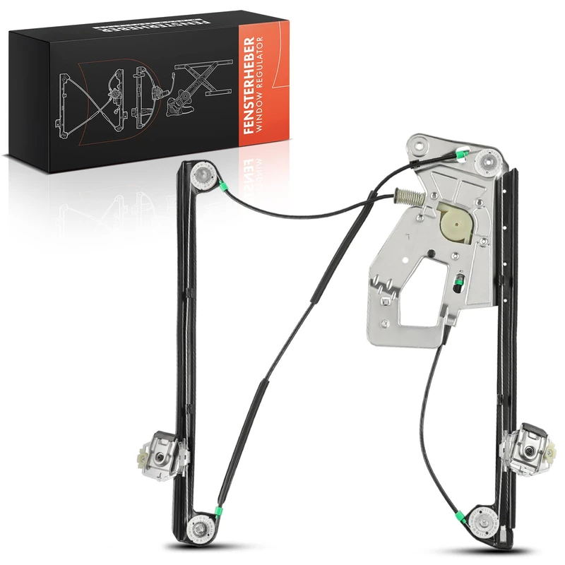 Frankberg Electric Window Regulator Front Left Compatible with 5 Series E39 5 Series Touring E39 Replace# 51338252393