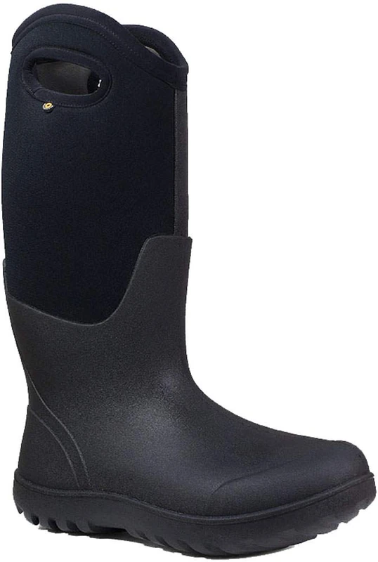 BOGS Women's Neo Classic Boots Snow, Tall Black, 5 UK