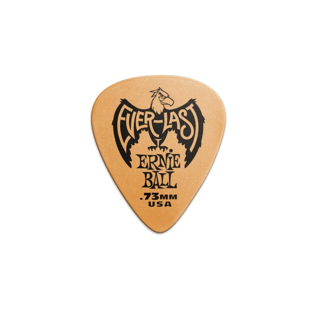Ernie Ball .73 mm Orange Everlast Picks 12-pack