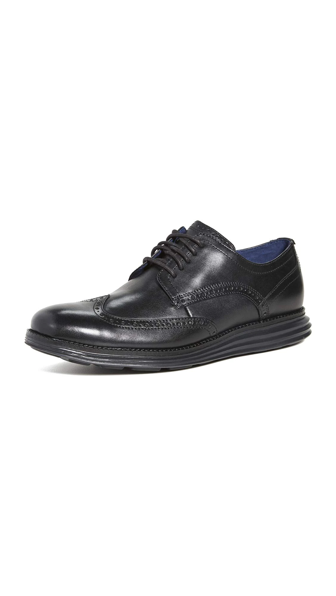 Cole Haan Men's Original Grand Wingtip Oxfords, Black, 7 UK