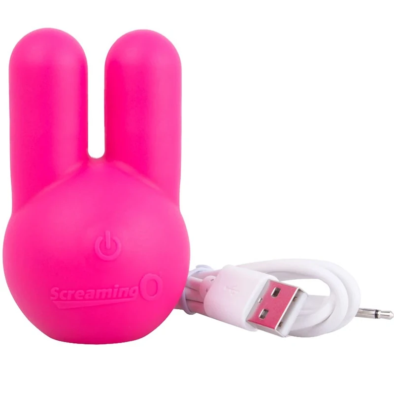 Screaming O Charged Toone Rechargeable Flexible Dual-Motor Vibrator, Pink