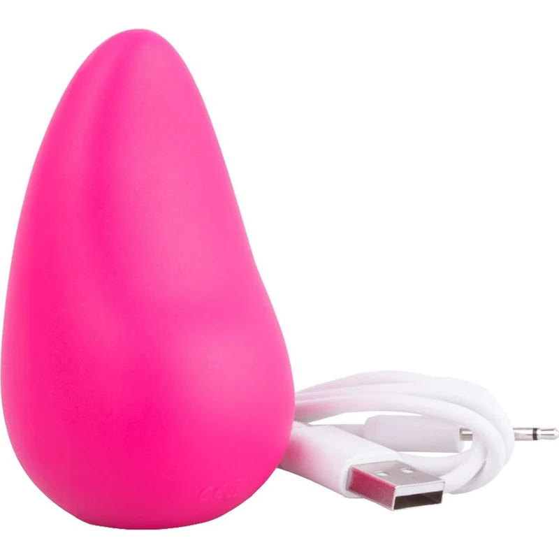 Screaming O Charged Scoop Rechargeable Vibrator with Flexible Scoop, Pink - Image 1