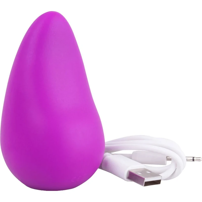 Screaming O Charged Scoop Rechargeable Vibrator with Flexible Scoop, Purple