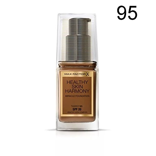 3 x Max Factor Healthy Skin Harmony Miracle Foundation - 95 Tawny