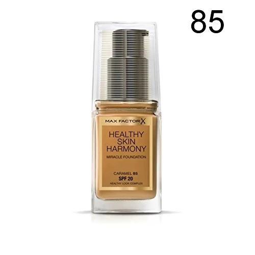 3 x Max Factor Healthy Skin Harmony Miracle Foundation - 85 Caramel
