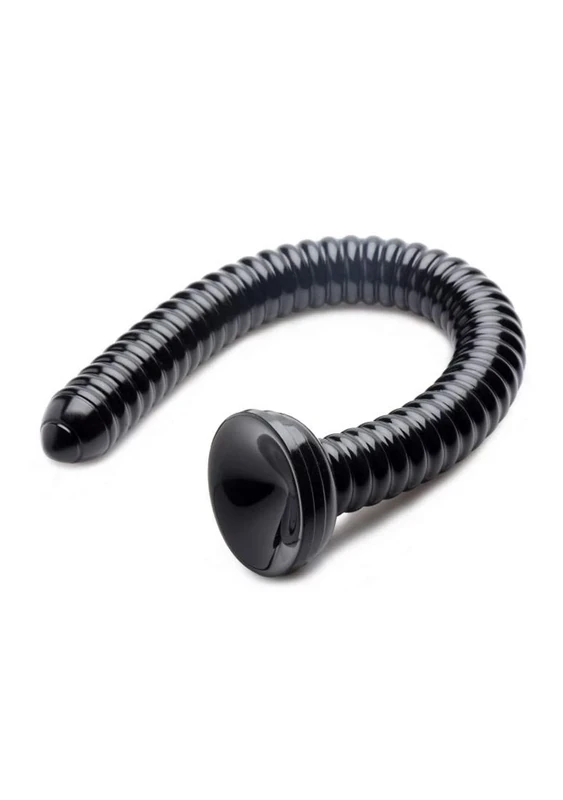 Hosed 19 Inch Ribbed Anal Snake