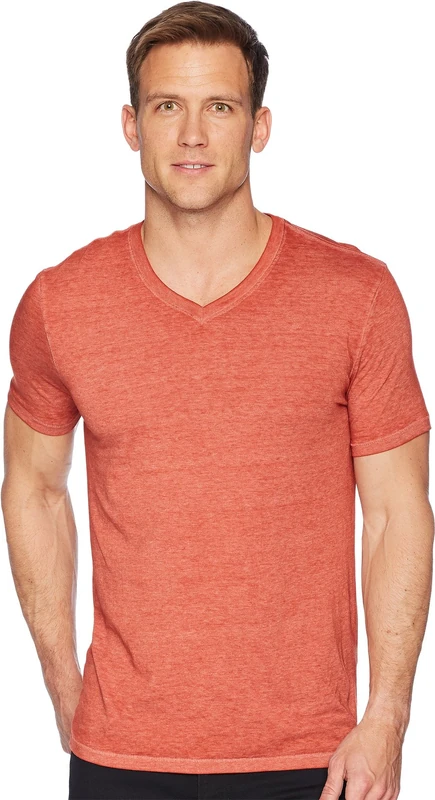 Lucky Brand Men's Venice Burnout V-Neck T-Shirt, Bossa Nova, L