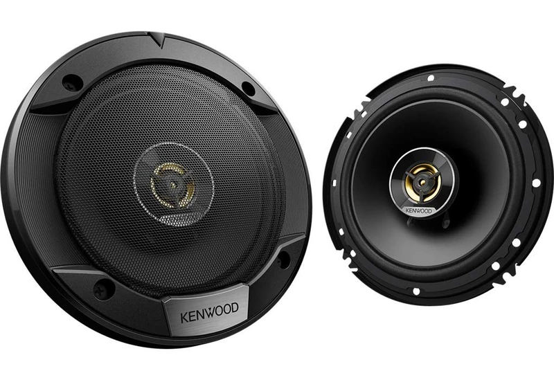 Kenwood KFC-S1676EX 16 cm 2-Way Coaxial Car Speakers - Black