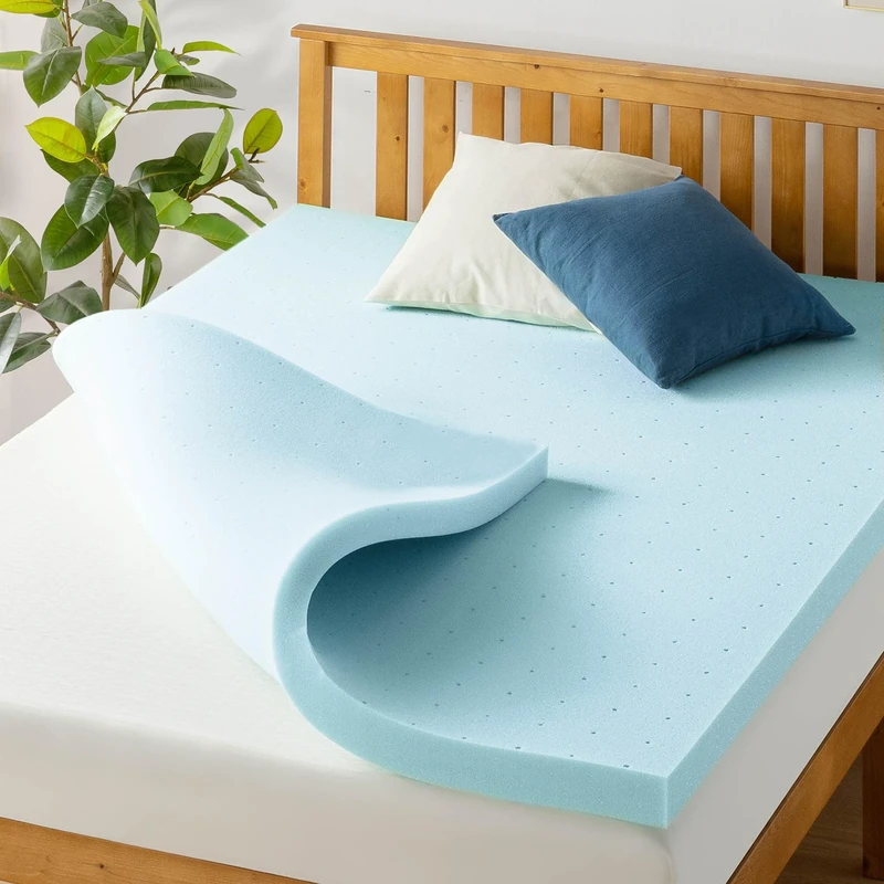Best Price Mattress CertiPUR-US Certified, Memory foam, Blue, California King
