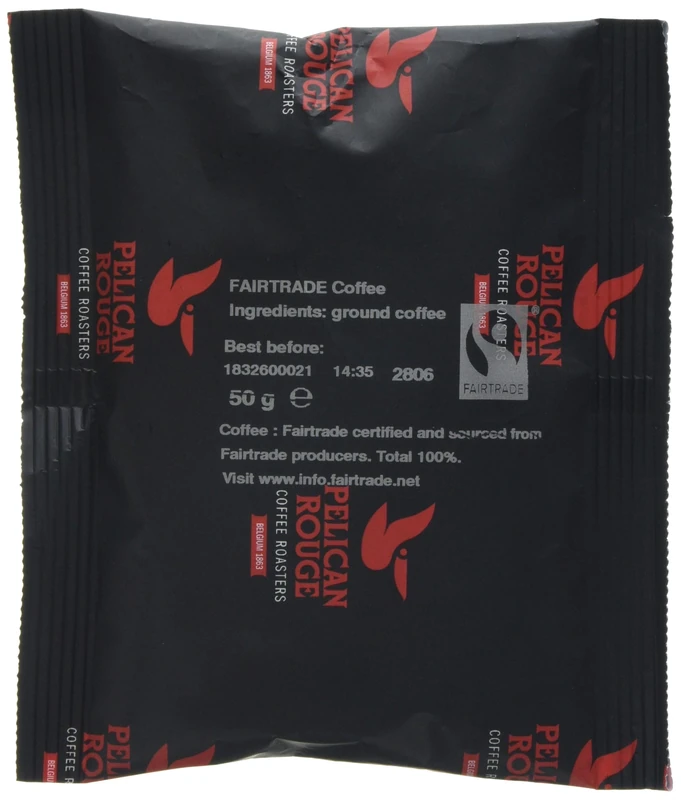Pelican Rouge Fairtrade Coffee Sachets, 50 g, 60-Count