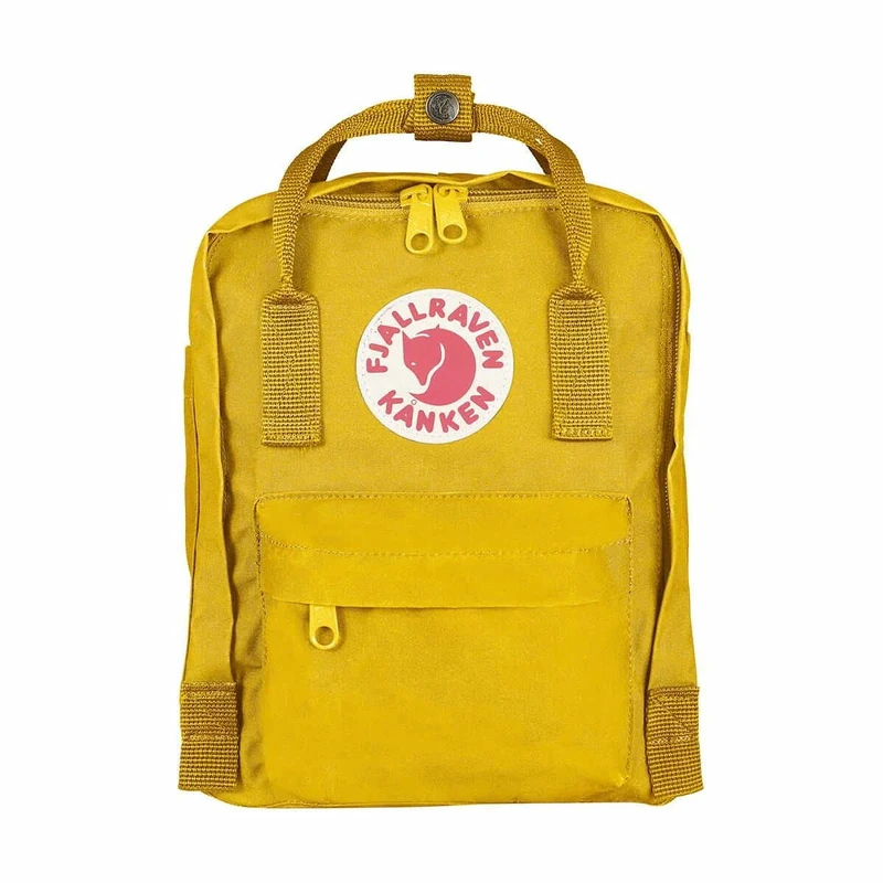 Fjallraven Kånken Mini, Unisex Sports Backpack, Warm Yellow, One Size (29 x 20 x 13 cm)