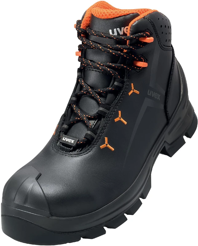 Uvex Safety Boots 6523 2 S3 Hi HRO SRC Universal Work Shoes Black Size 48
