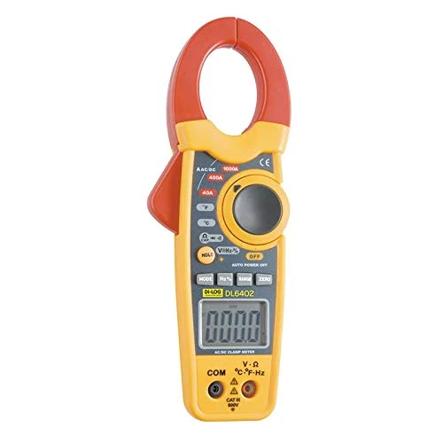 Dilog Digital Clamp Meter 1000A Clampmeter AC/DC Large 2000 Counts LCD Display