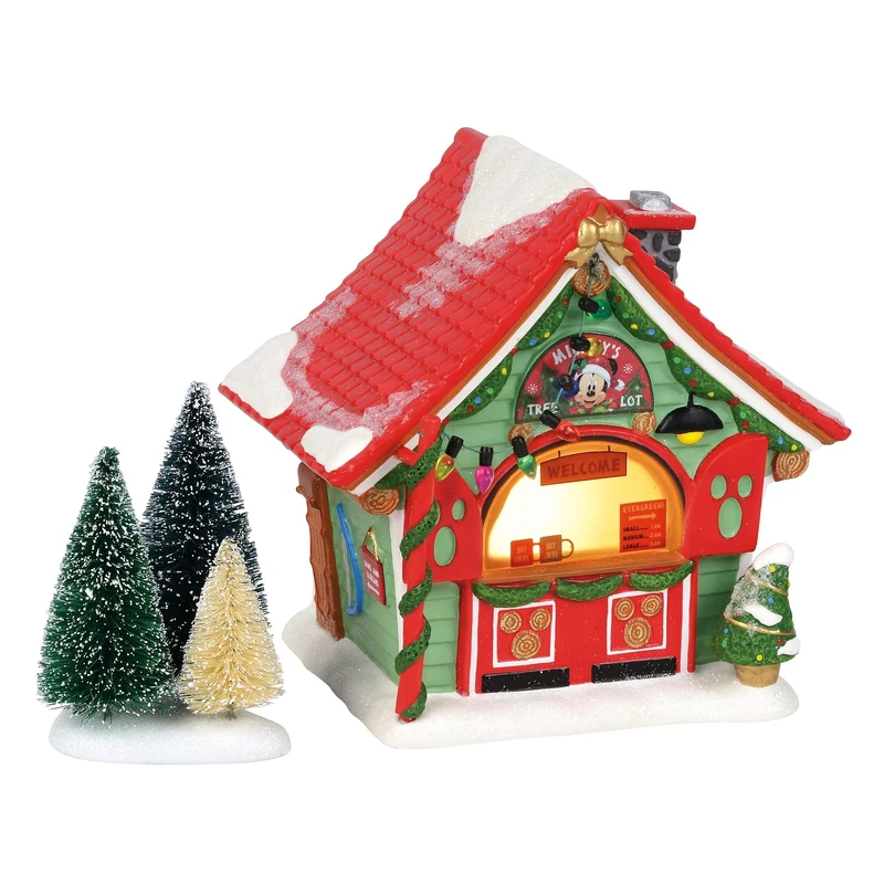 Disney Village by D56 Mickey's Tree Lot Figurine