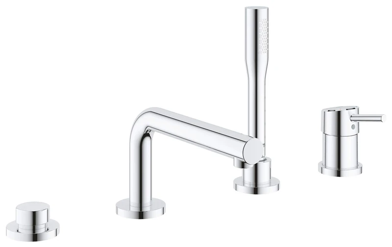 GROHE Concetto New 4-Hole Single-Lever Bath Combination Chrome 19576002