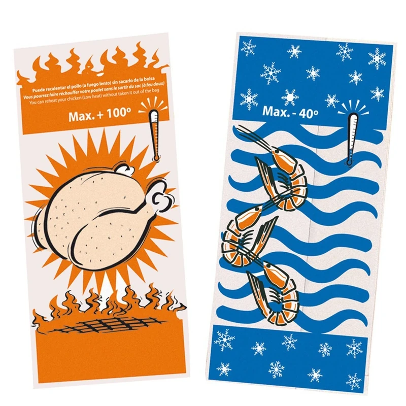 Bag For 1 Roast Chicken 18+7X35 Cm White Paper - 500 Units