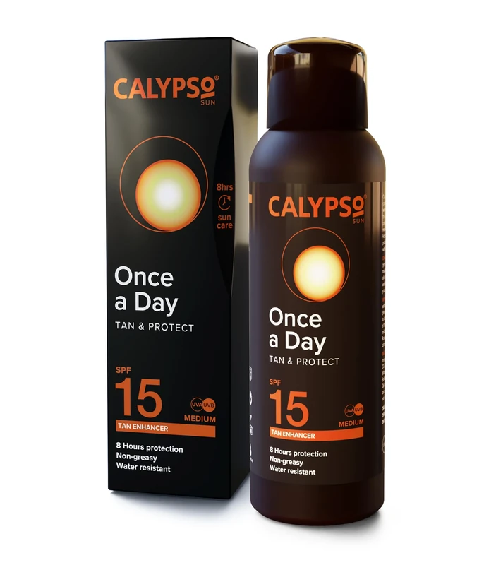 Calypso Once A Day Tan & Protect SPF15-200 ml