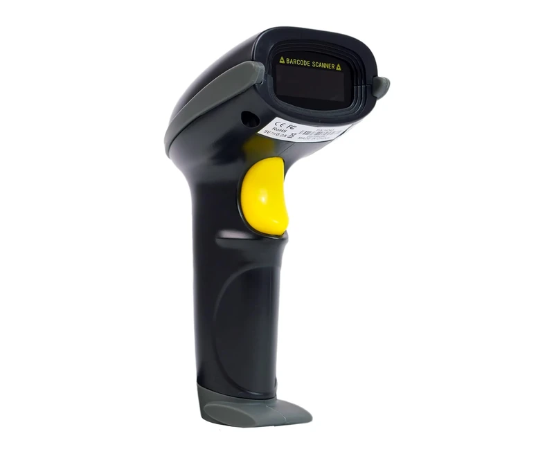 Wireless Barcode Scanner, Reads 1D Codes, Memory Mode, 2.4G, Prefix and Suffix, HDWR HD43