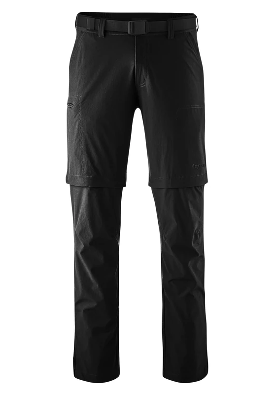 Gonso Portland, Long men's cycling shorts with zip-off function, Water and stain repellent, Relax Gel Comfort seat pad, Wide fit