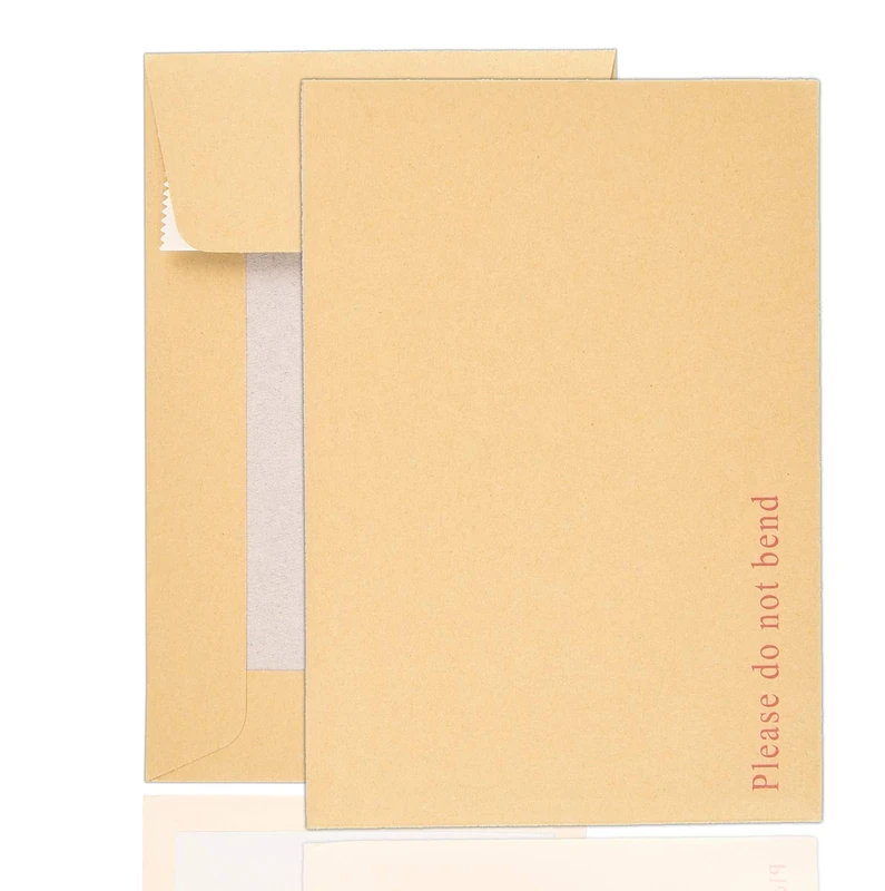 Arpan 162 x 114 mm A6 C6 Manilla Hard Board Backed Envelopes Do Not Bend (Pack of 1000)