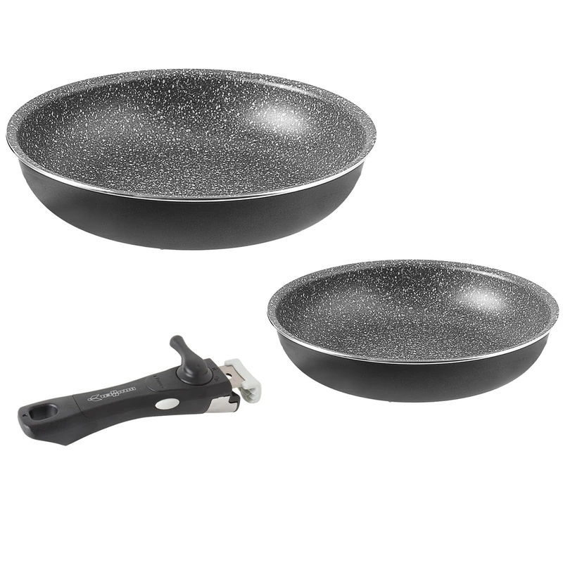 BRUNNER Pirate Pan Set Diameter 28 cm and Diameter 22 cm