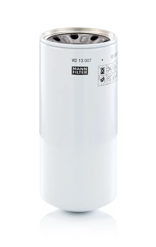 MANN-FILTER WD 13 007 x Oil Filter Hydraulics filter - for Off-Highway Applications