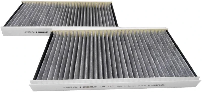 MAHLE LAO 173/S Cabin Air Filter - CareMetix - with allergen, bacteria and odor protection