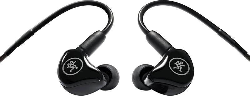 Mackie MP-120 In-Ear Monitors (IEMs) With Sound Isolation and Swiveling MMCX Connectors